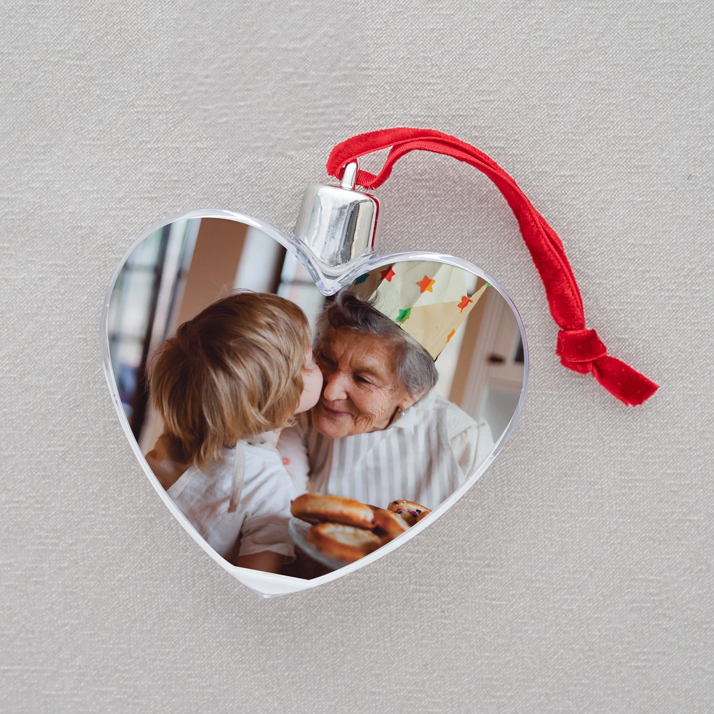 Boule de Noël Fin d'année Cœur Magie à la Maison photo N° 2