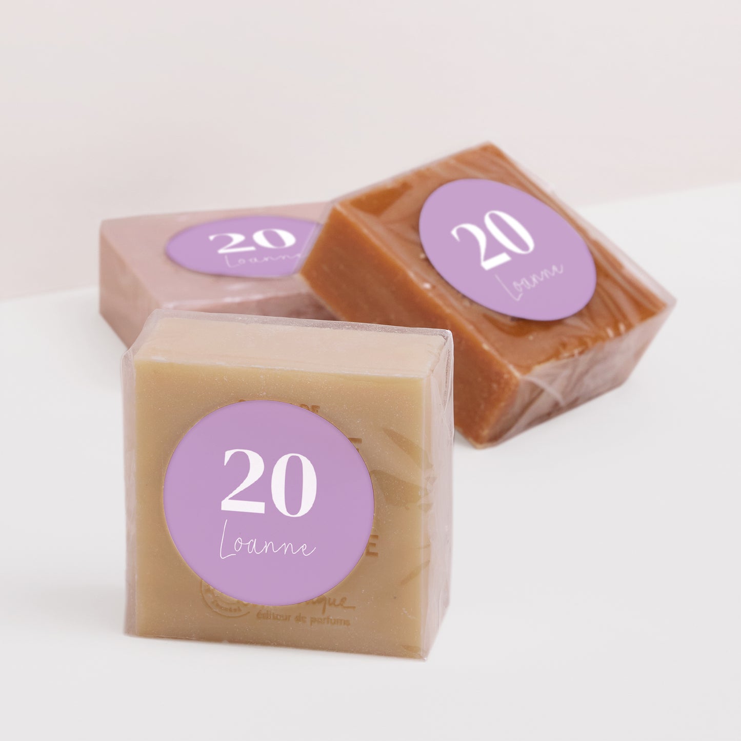 Sticker Anniversaire Adulte Rond Rectangle ondulé photo N° 2