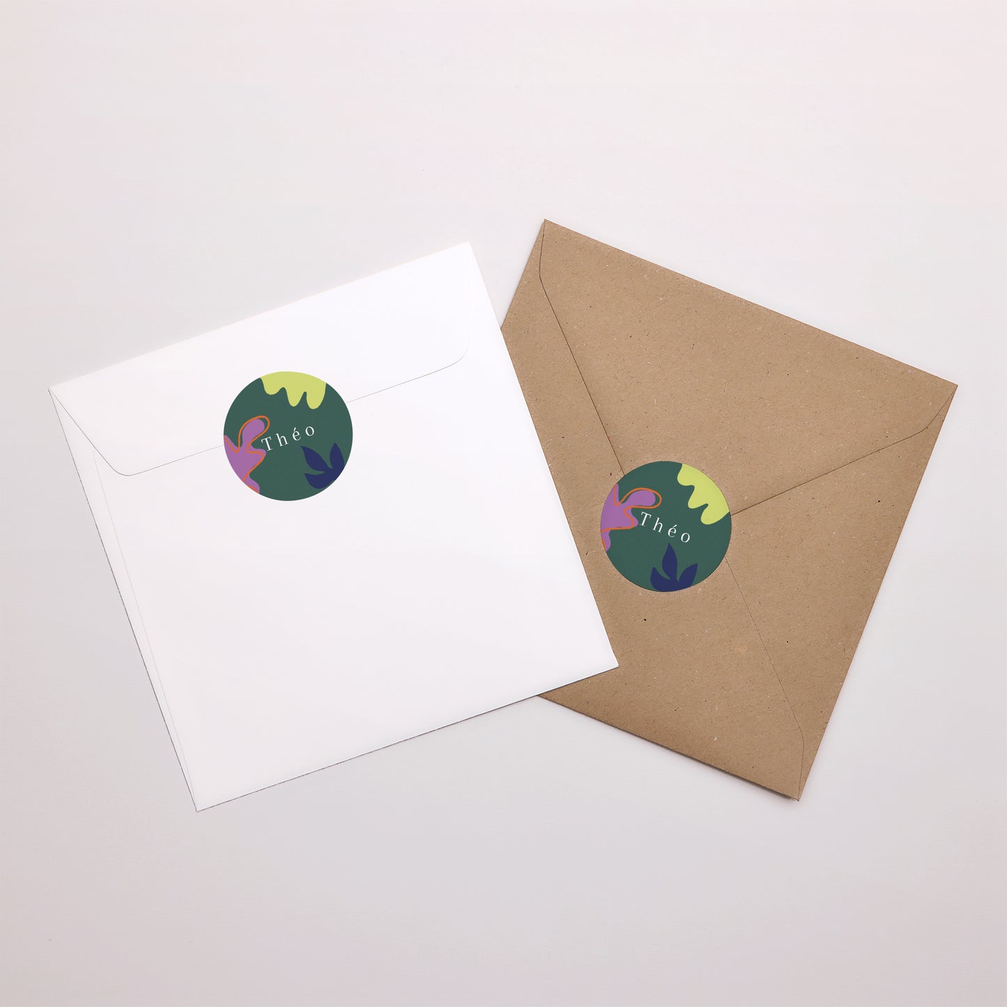 Sticker Anniversaire Adulte Rond Flashy Party photo N° 3