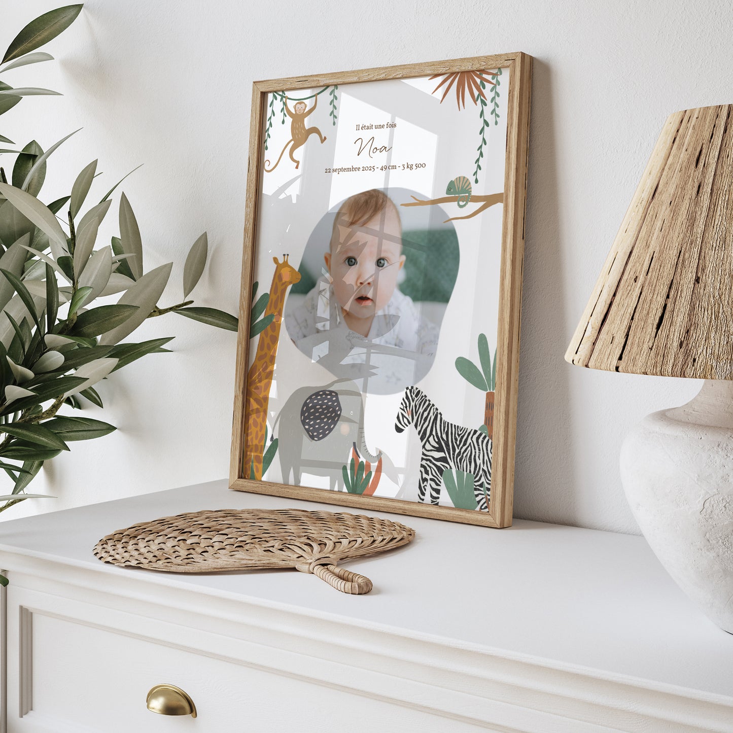 Affiche Naissance Portrait Les Animaux d'Afrique II photo N° 5