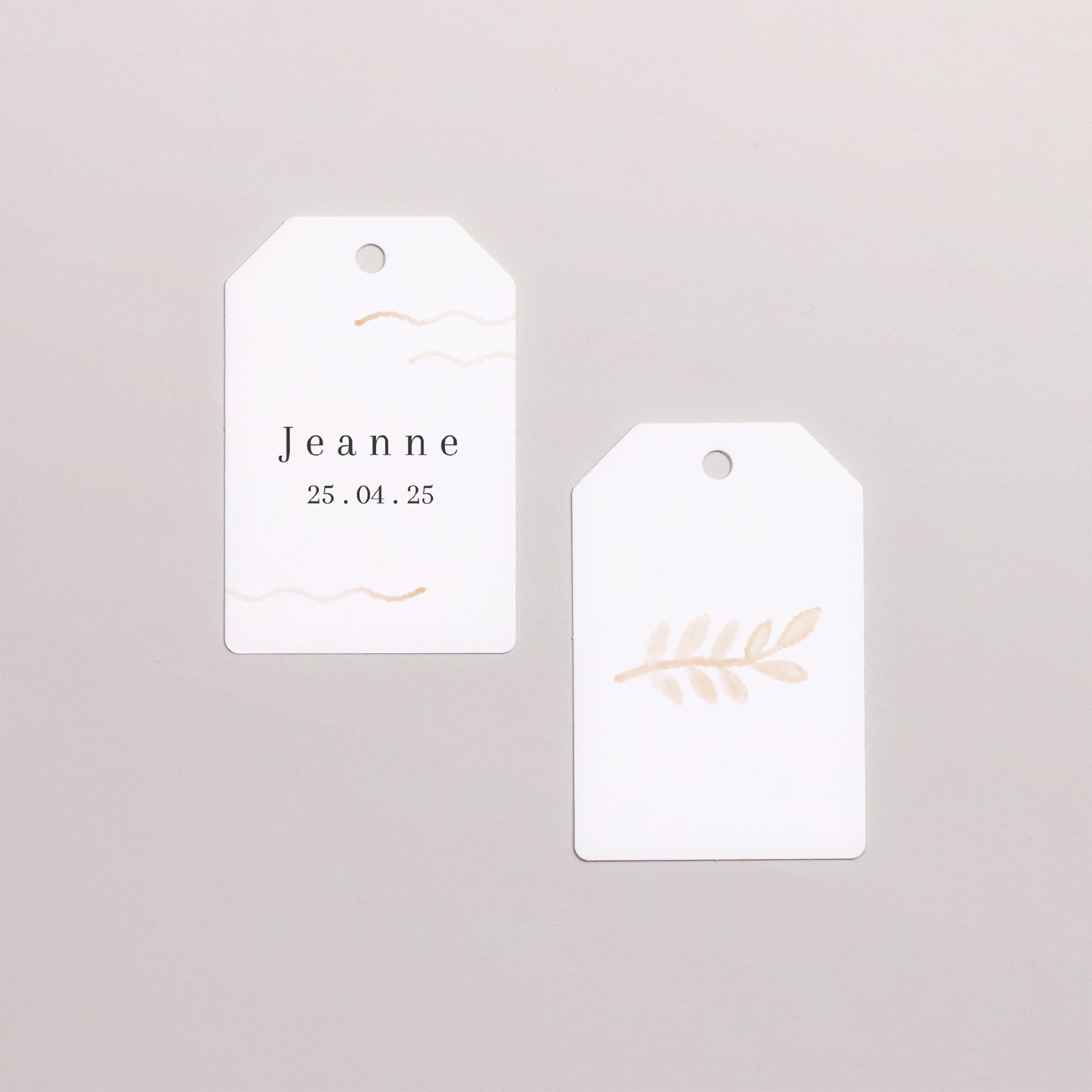 Etiquette perforée Communion Fanion Arche Ondulée photo N° 1