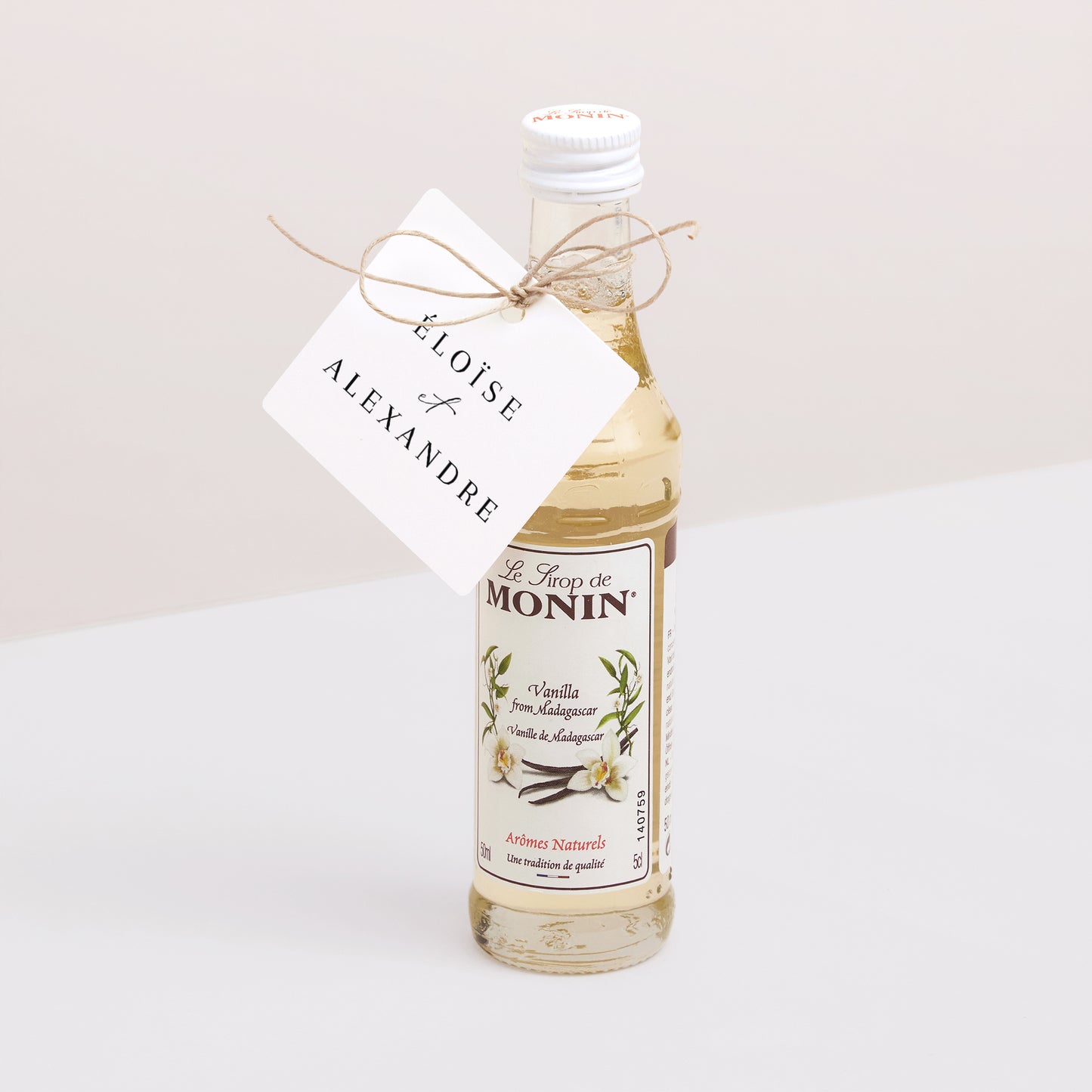 Etiquette perforée Mariage Carrée Petit Brin Chic photo N° 3