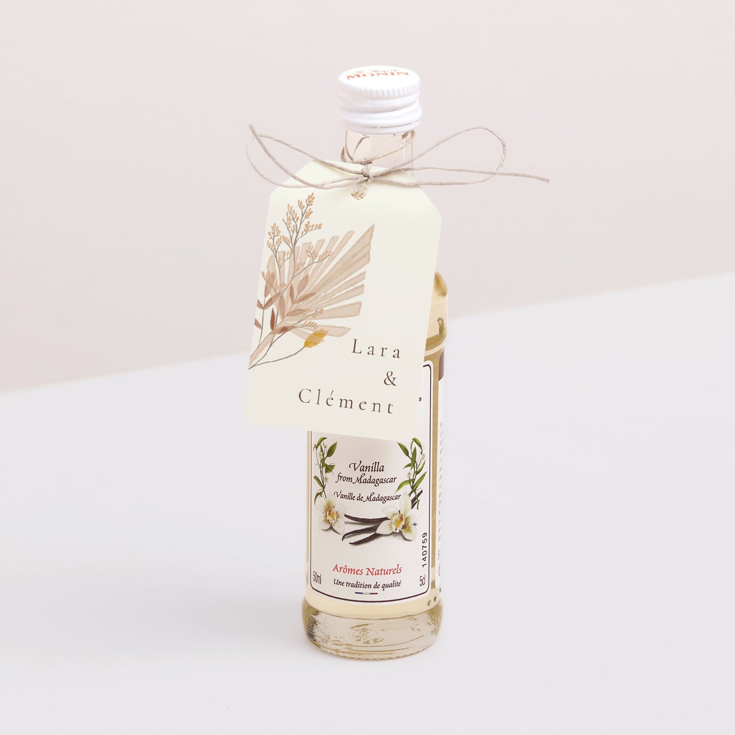 Etiquette perforée Mariage Fanion Bouquet Bohème photo N° 3