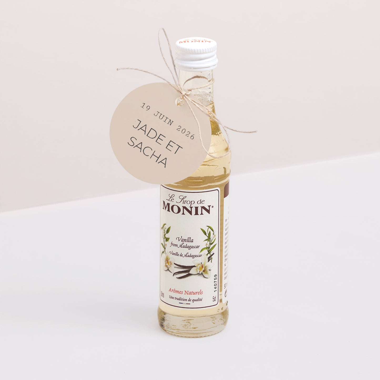 Etiquette perforée Mariage Ronde Le Voyage d'une Vie photo N° 3