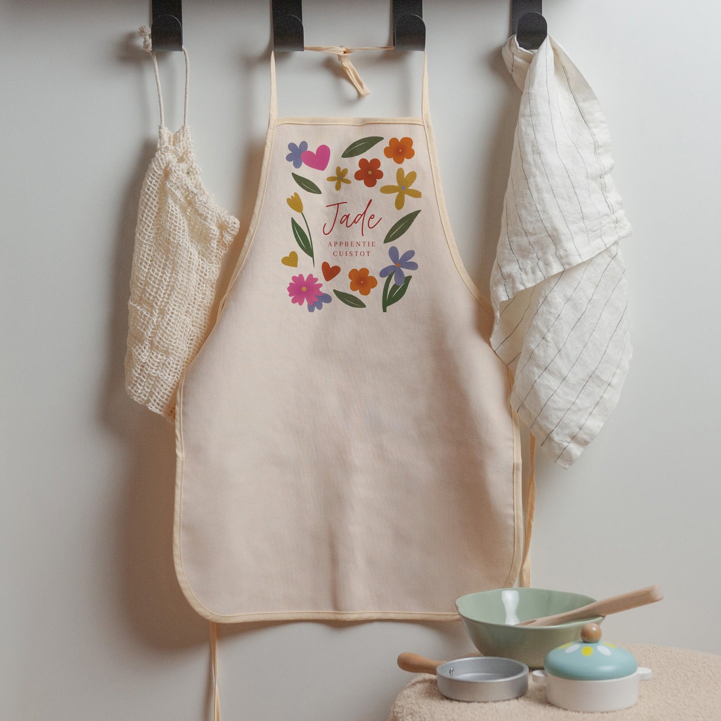 Tablier enfant Objets 3 - 6 ans Maman d'Amour II photo N° 2