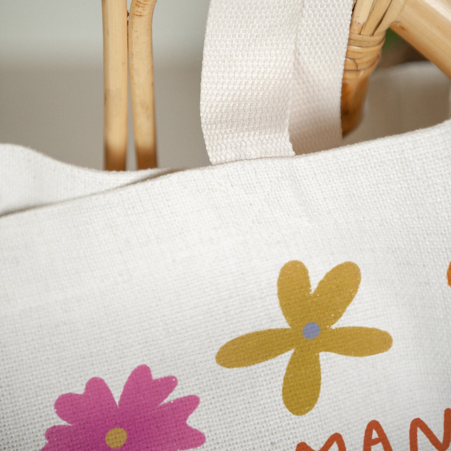 Tote bag Objets Anse en toile Maman d'Amour II photo N° 3