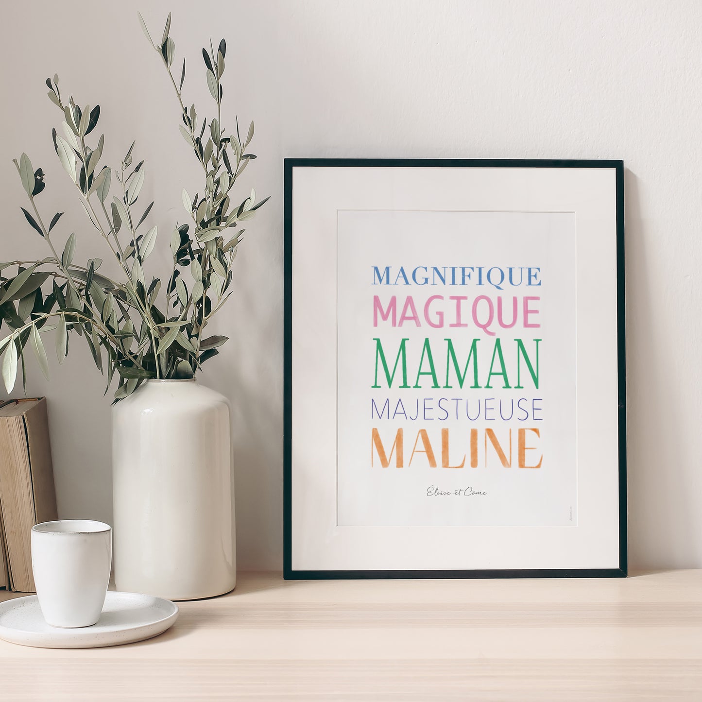 Affiche Objets Portrait Mots d'Amour photo N° 1