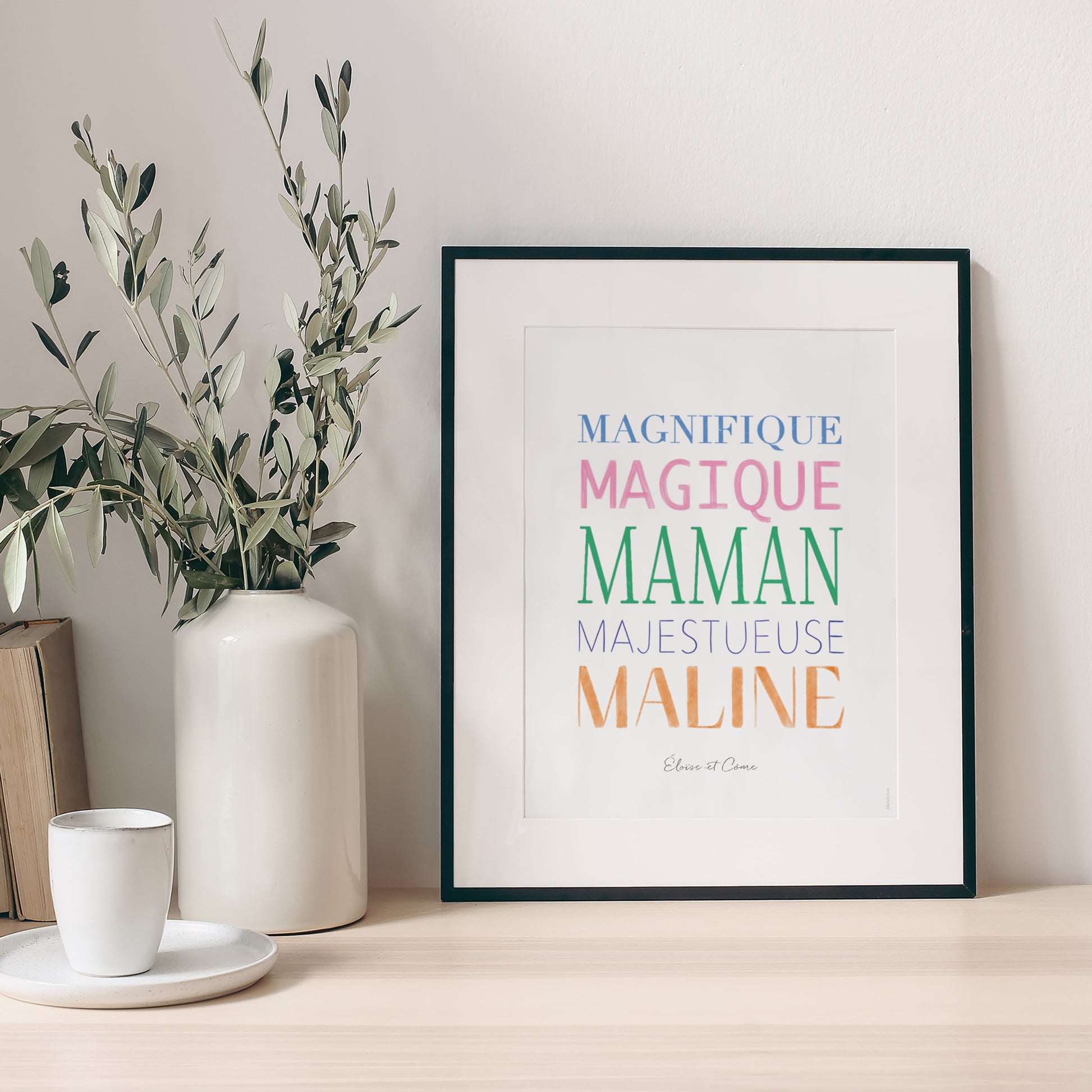 Affiche Objets Portrait Mots d'Amour photo N° 1