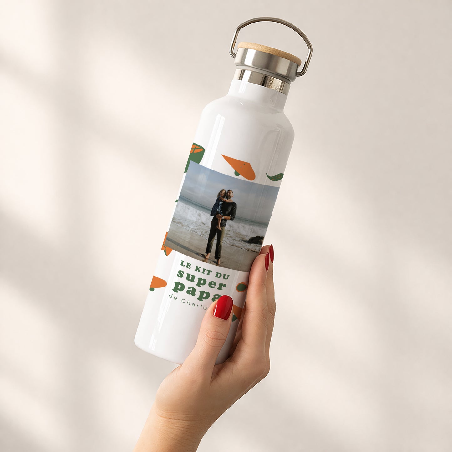 Gourde Objets 75 cl Kit du super papa photo N° 2