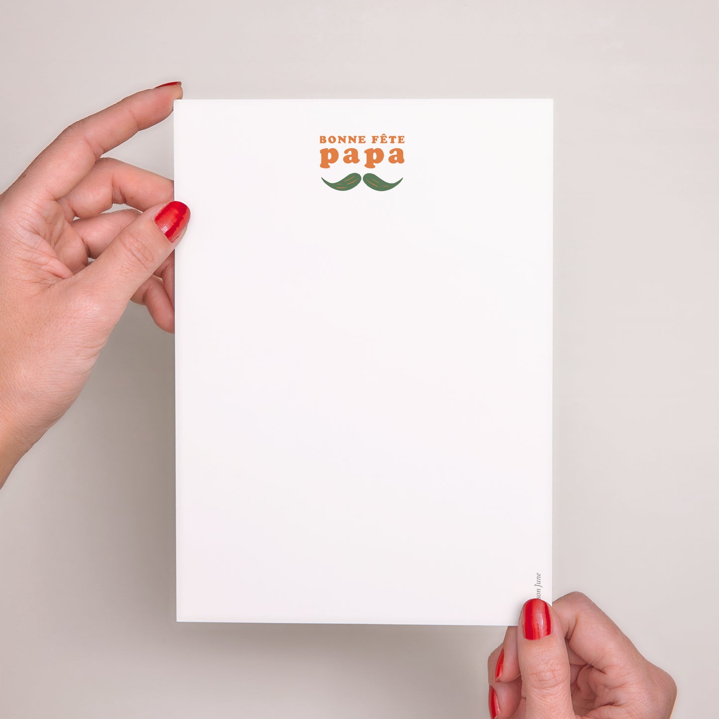 Carte Objets Grand format rectangle Kit du super papa photo N° 3