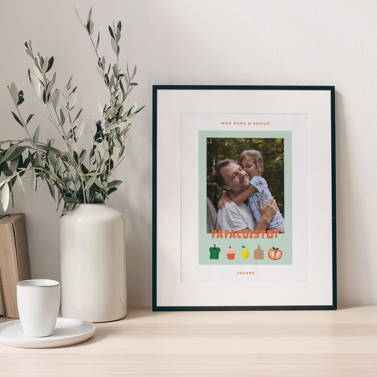 Affiche Objets Portrait Papa cuistot photo N° 1