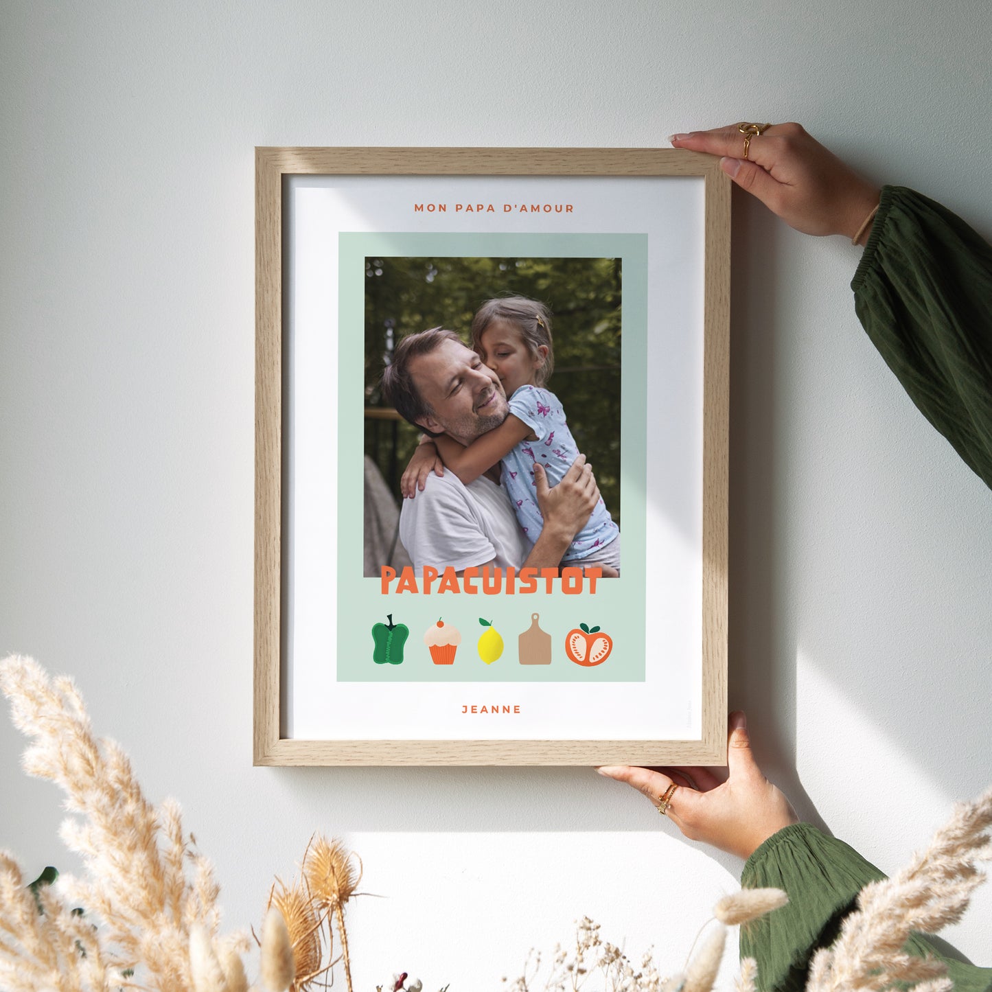 Affiche Objets Portrait Papa cuistot photo N° 2