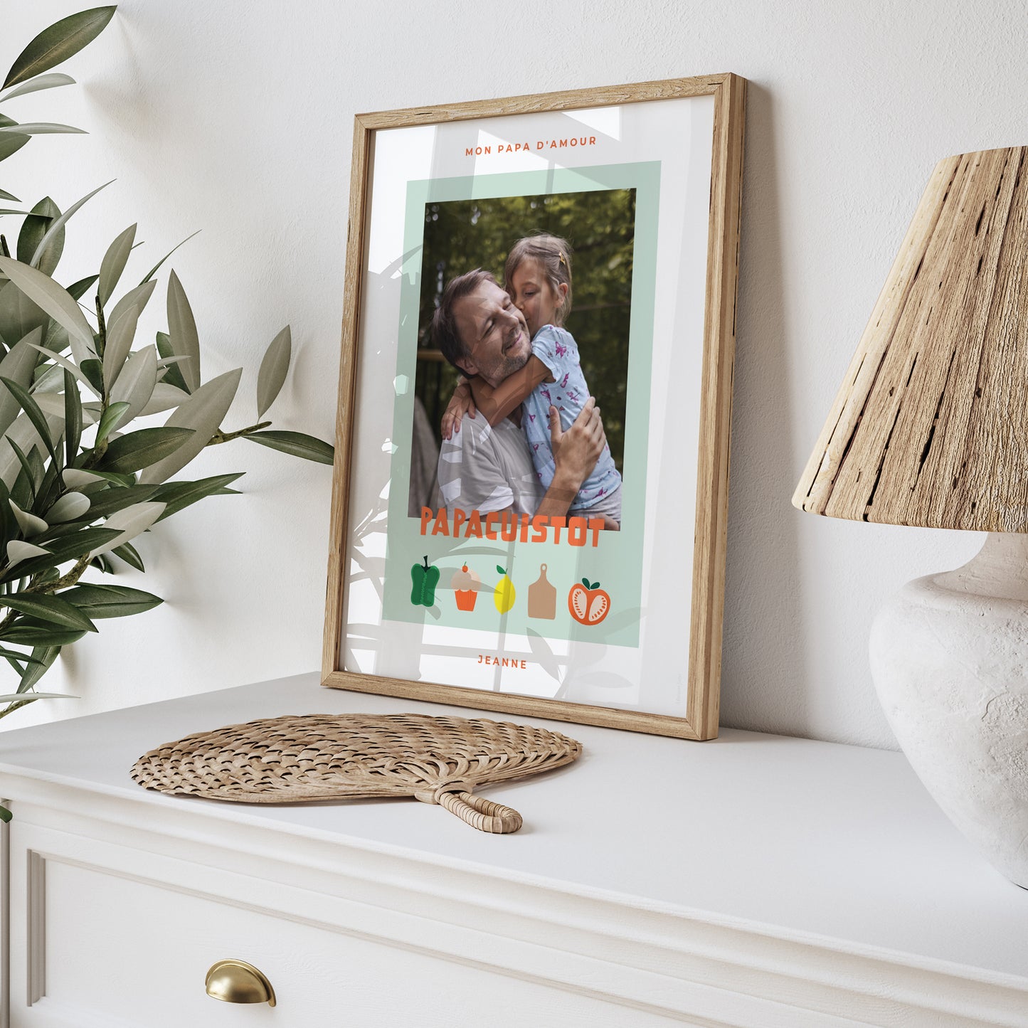 Affiche Objets Portrait Papa cuistot photo N° 5