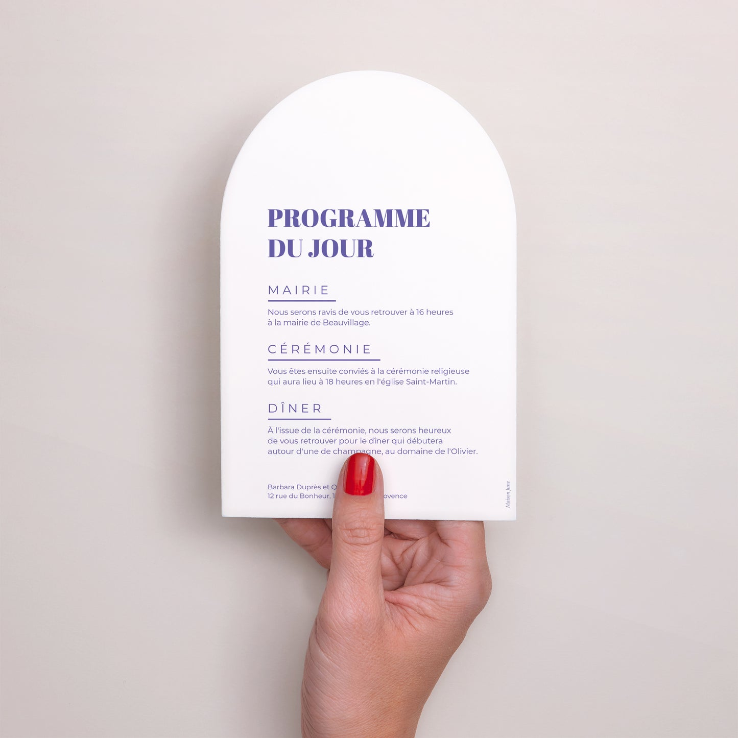 Faire-part Mariage Arche Pop & love photo N° 3