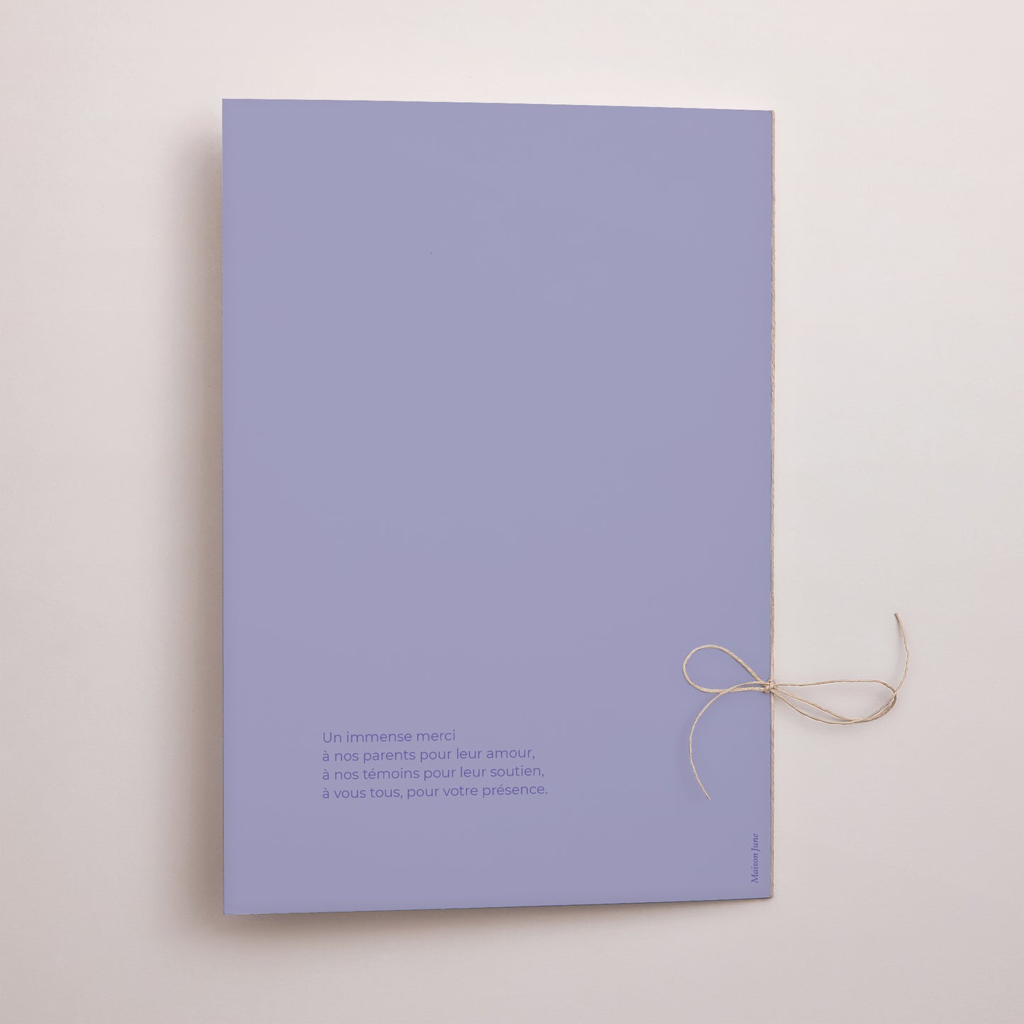 Livret de messe Mariage Double volet Pop & love photo N° 3