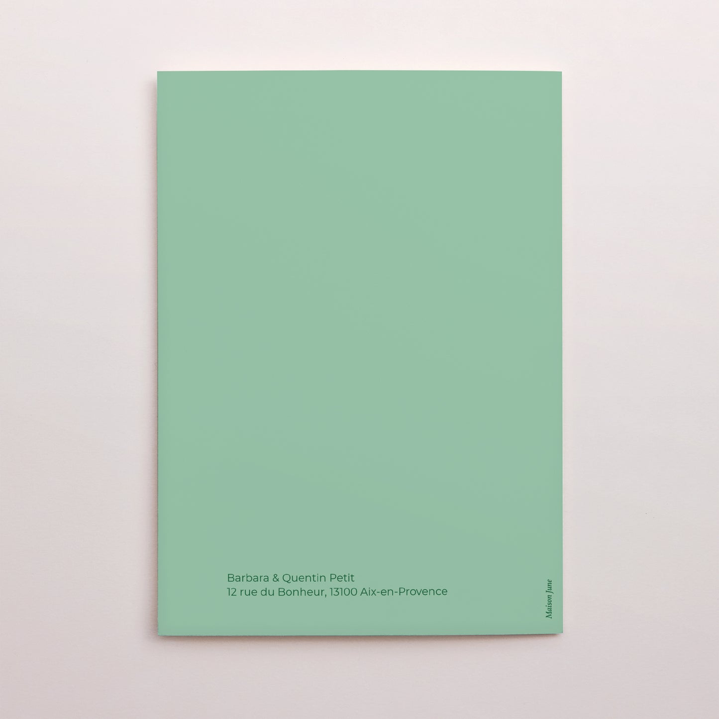 Remerciements Mariage Portrait double volet Pop & love photo N° 3