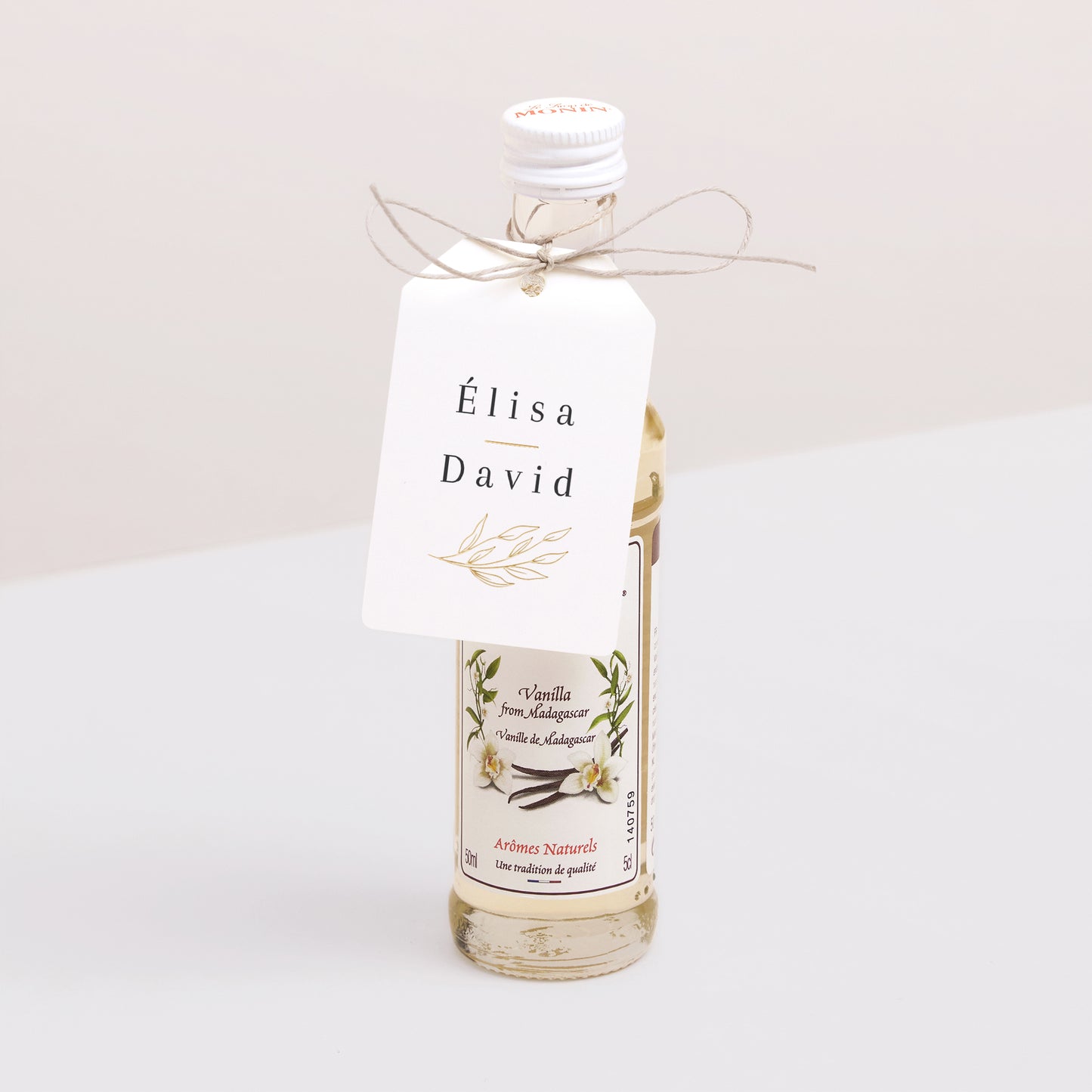 Etiquette perforée Mariage Fanion Alliance romantique photo N° 3