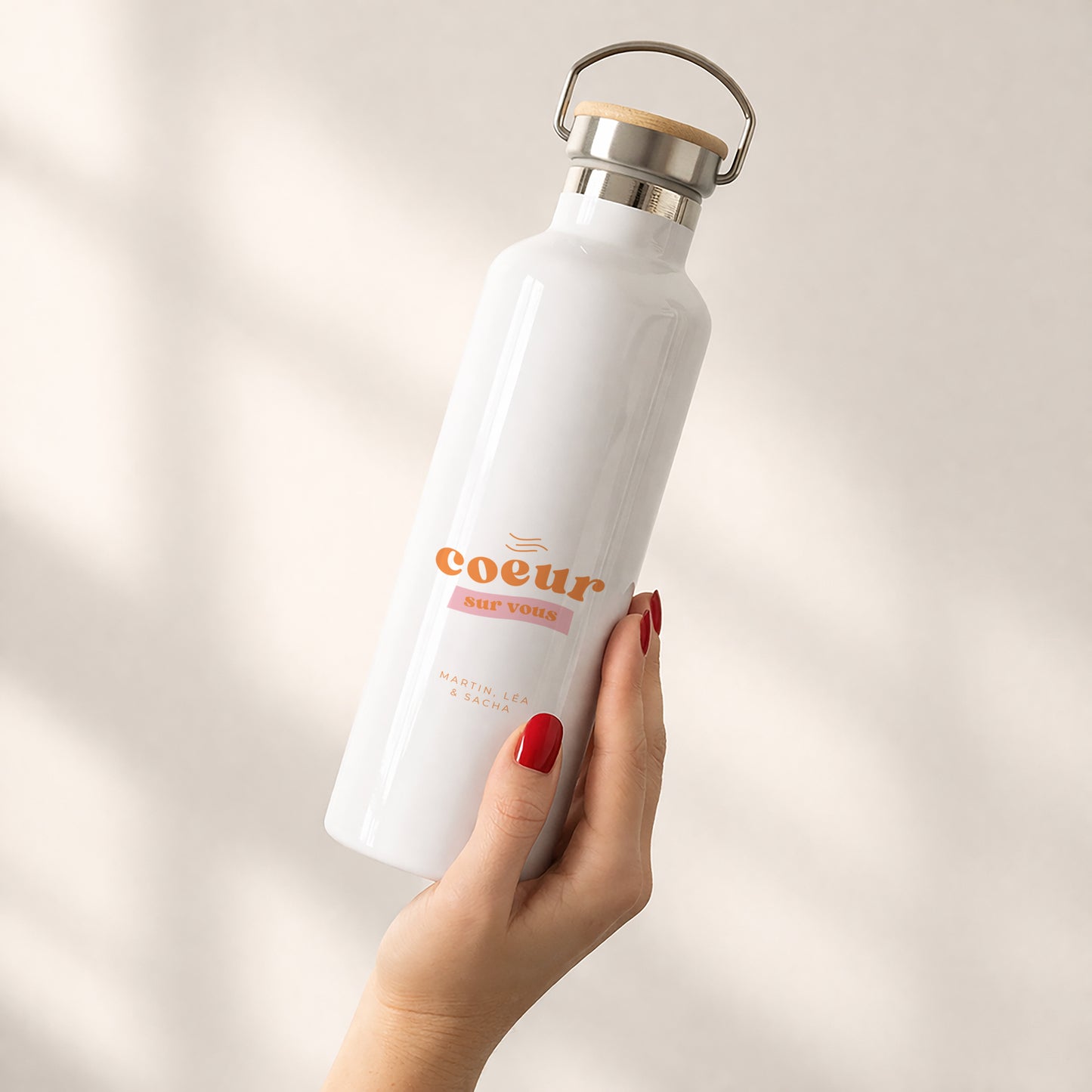 Gourde Objets 75 cl Cœur sur vous photo N° 2