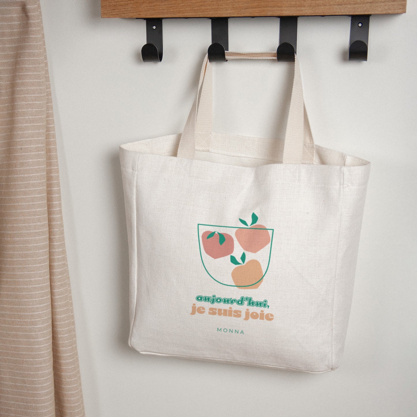 Tote bag Objets Anse en toile La pêche photo N° 1