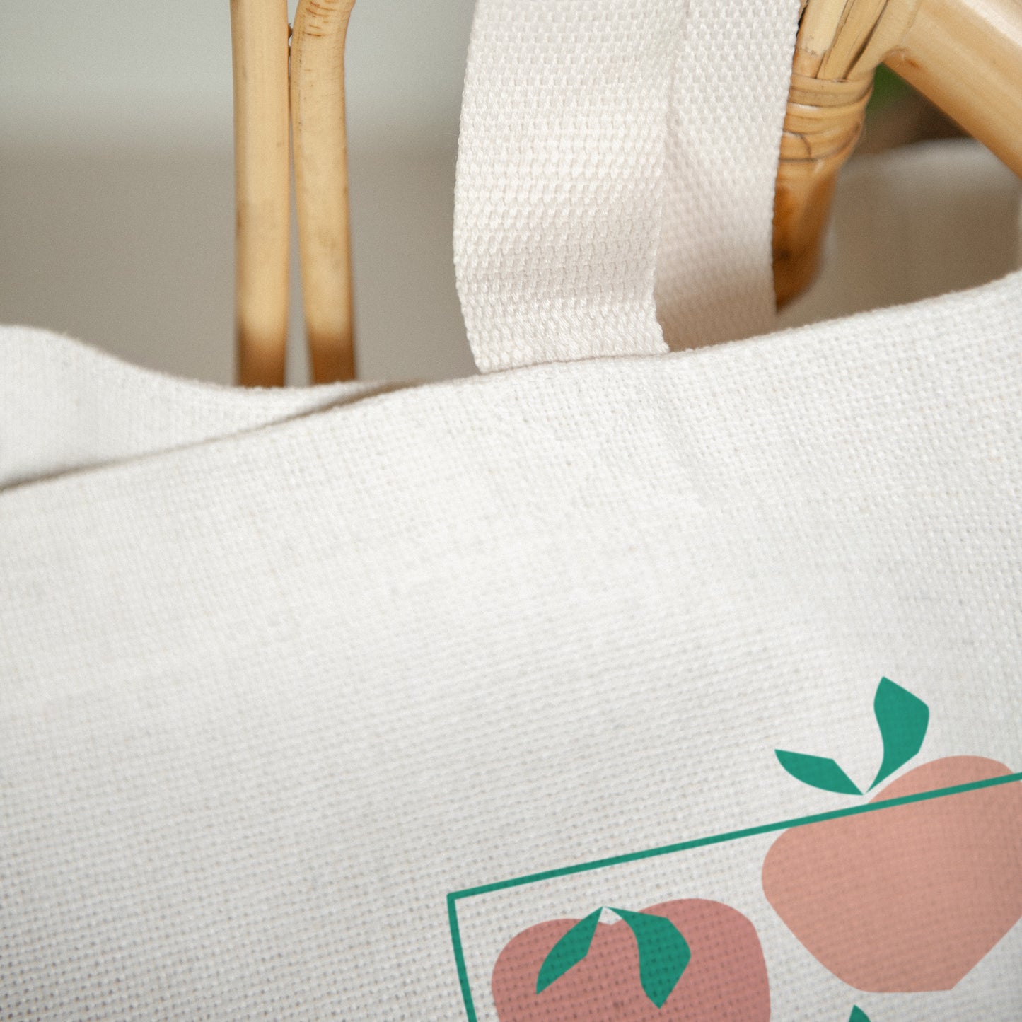 Tote bag Objets Anse en toile La pêche photo N° 3
