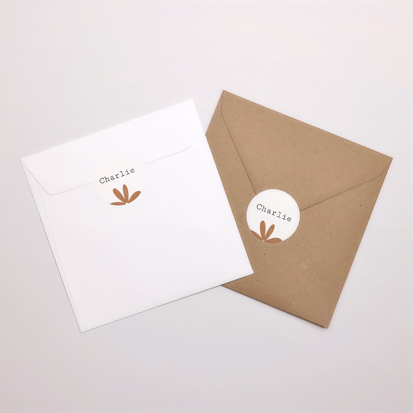 Sticker Naissance Rond Petites fleur des champs photo N° 3
