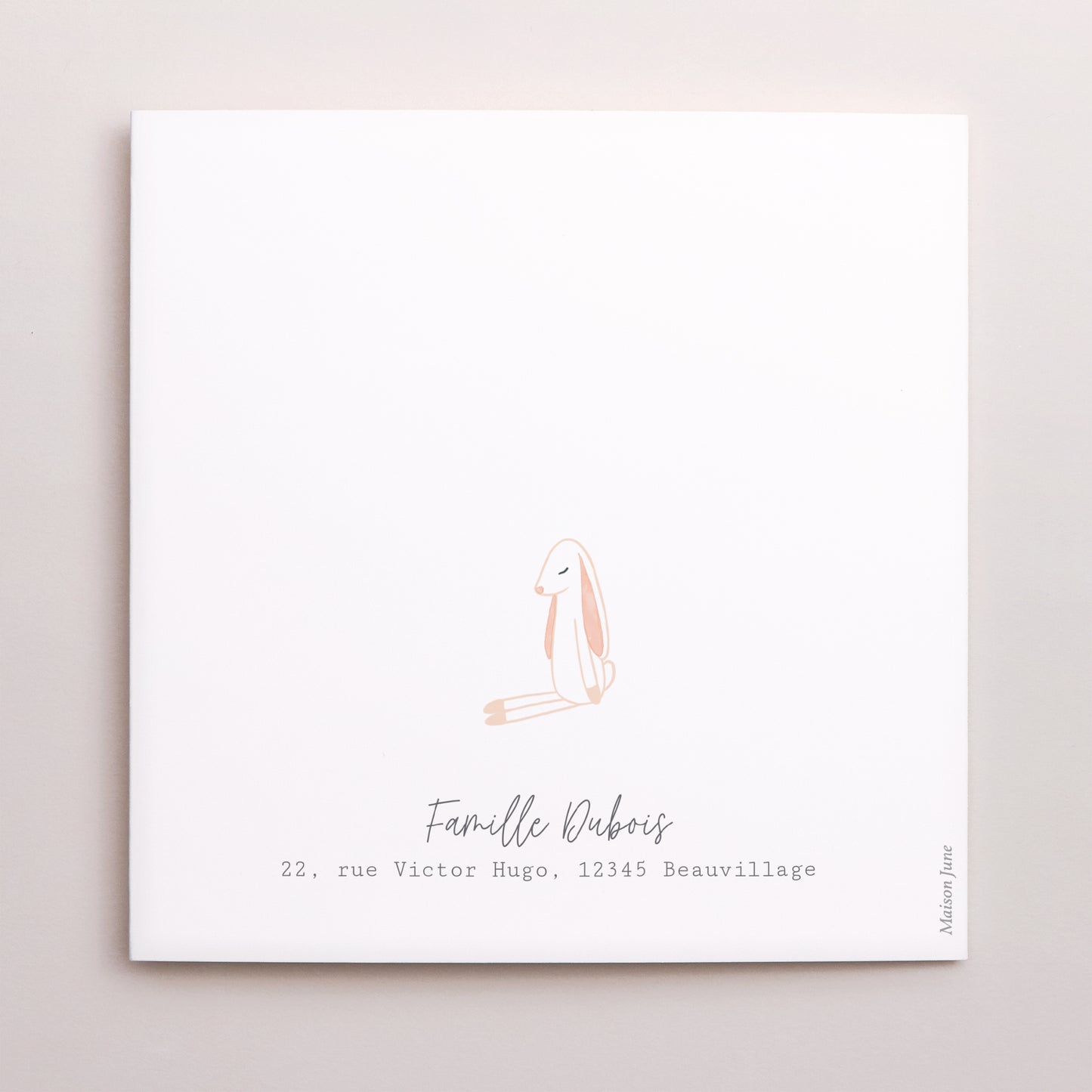 Faire-part Naissance Triptyque ouverture fenêtre Trousseaux jumeaux II photo N° 3