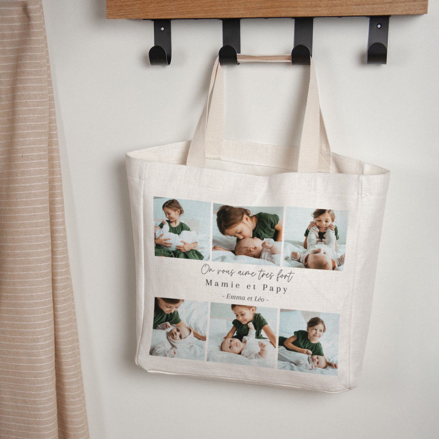 Tote bag Objets Anse en toile 6 photos photo N° 1