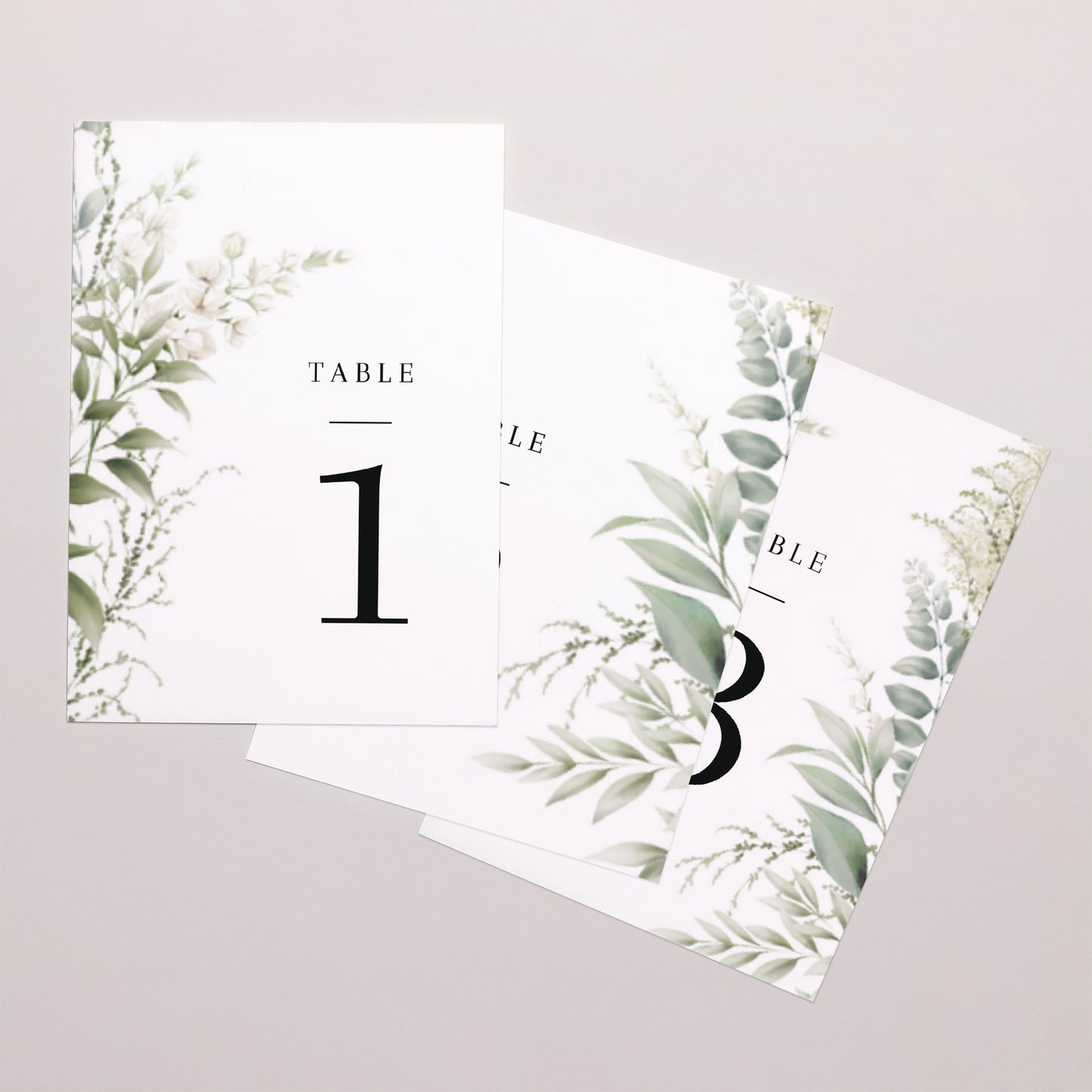 Marque table Mariage Rectangle un air champêtre photo N° 1