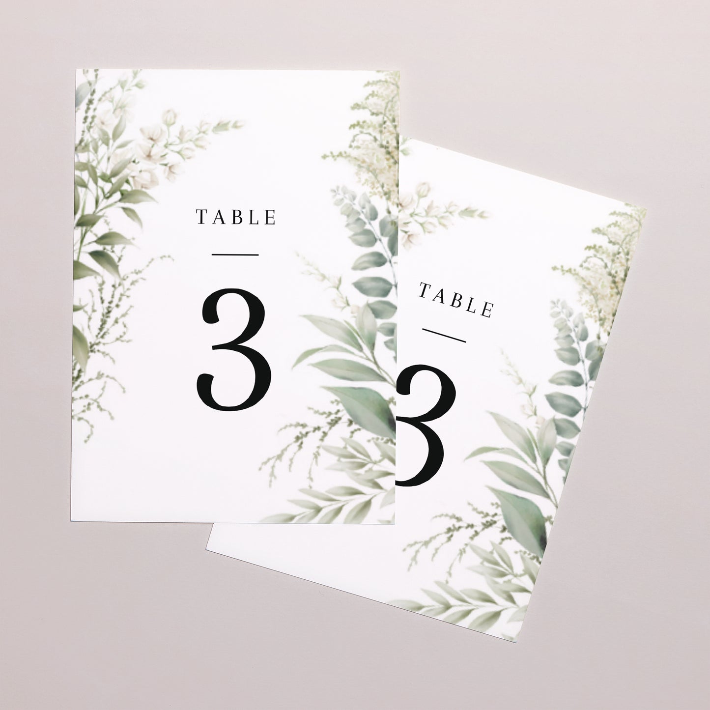 Marque table Mariage Rectangle un air champêtre photo N° 2