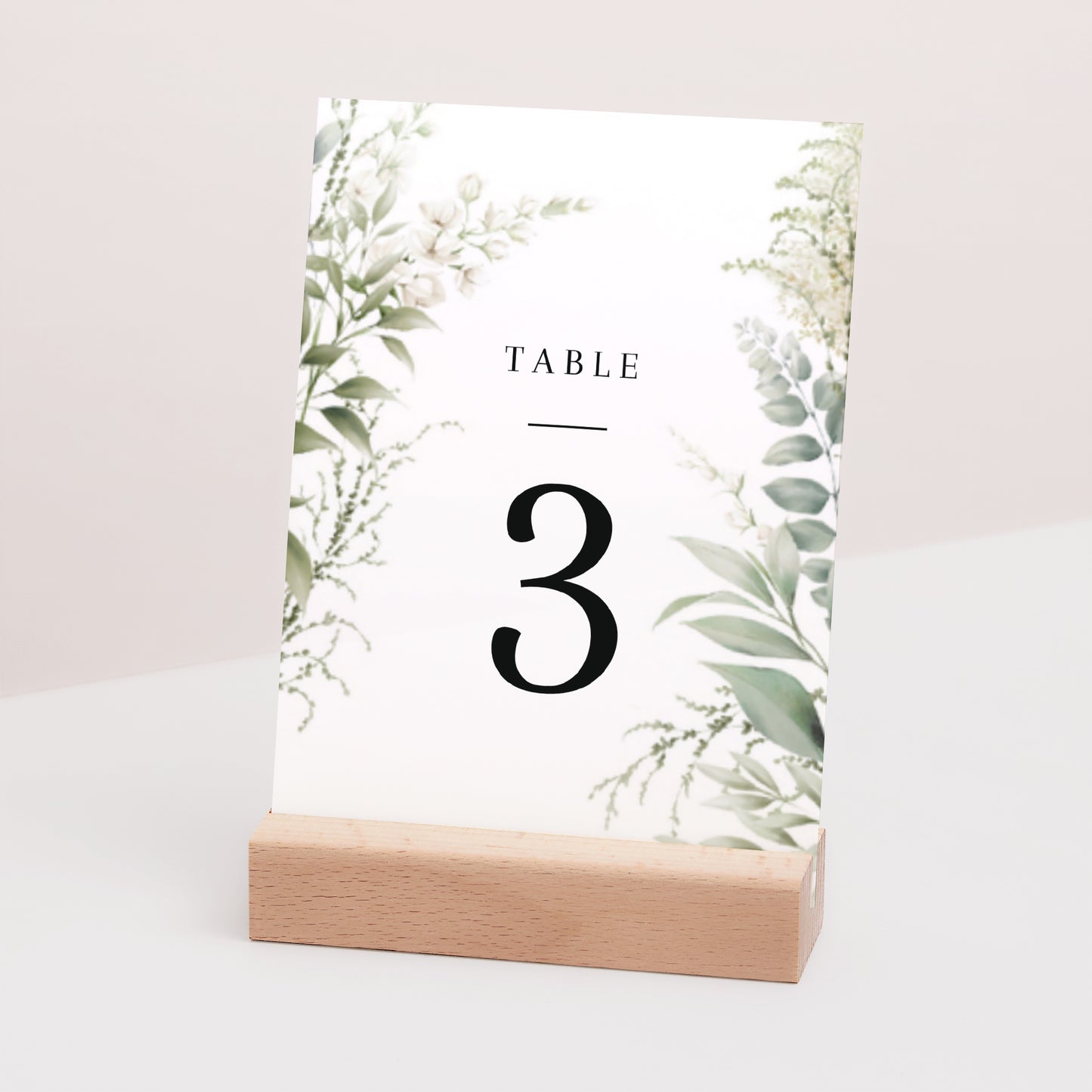 Marque table Mariage Rectangle Un air champêtre photo N° 3