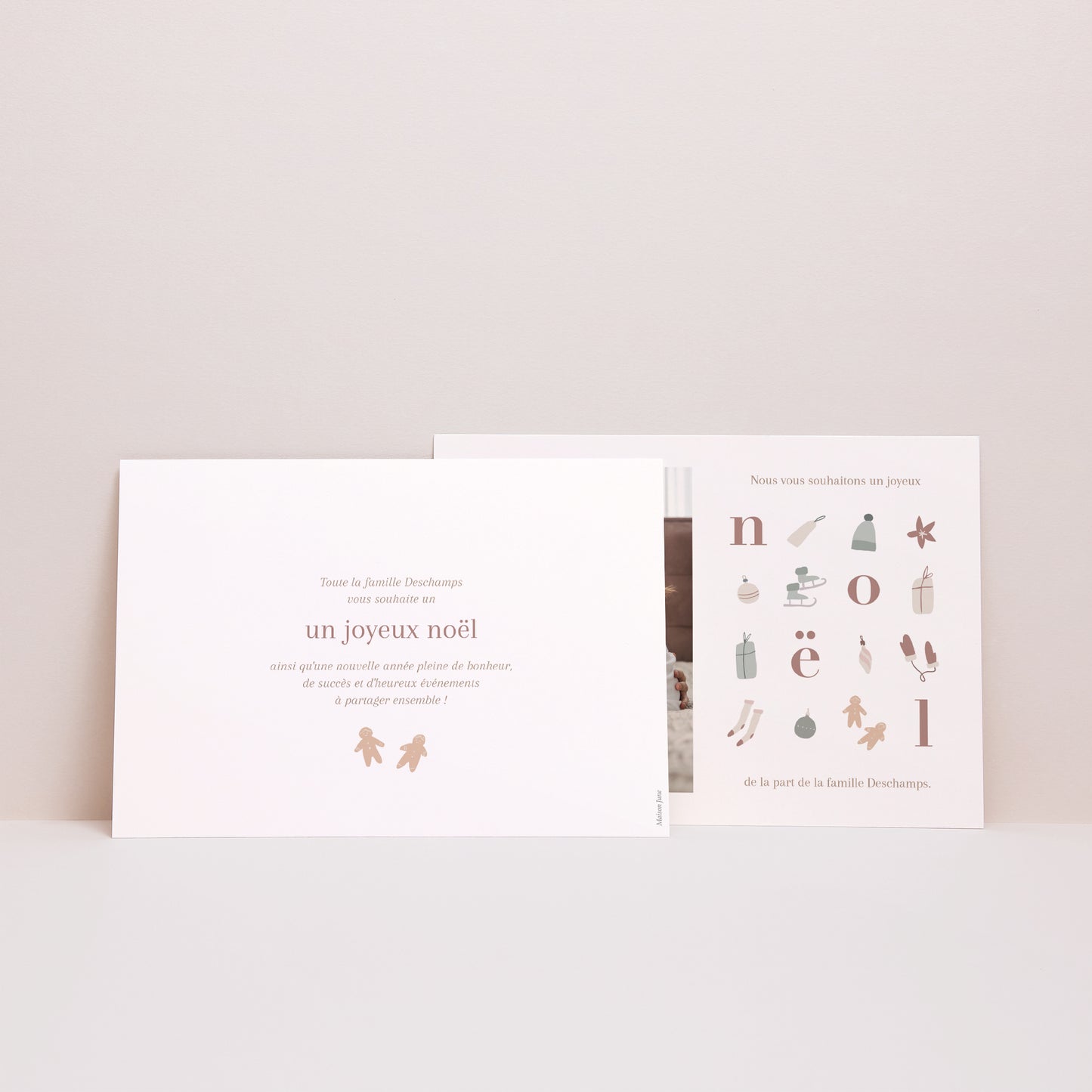 Carte de Noel Fin d'année Paysage Tout pour l'hiver photo N° 2