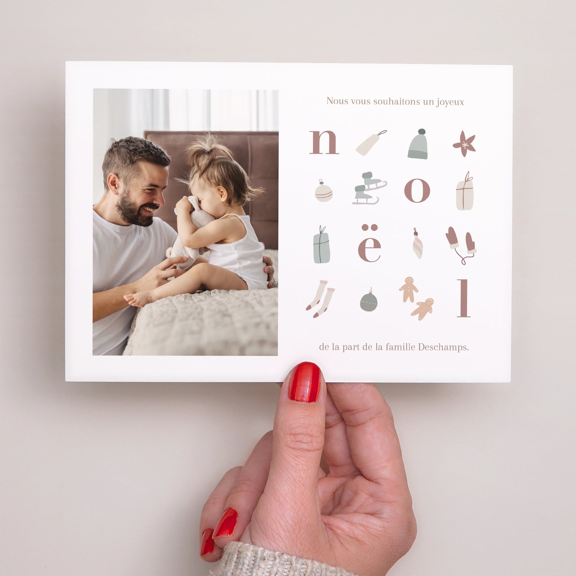 Carte de Noel Fin d'année Paysage Tout pour l'hiver photo N° 3