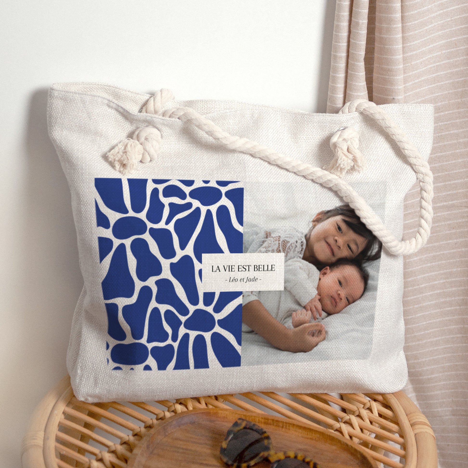 Sac cabas Objets Anse en corde Matisse photo N° 1