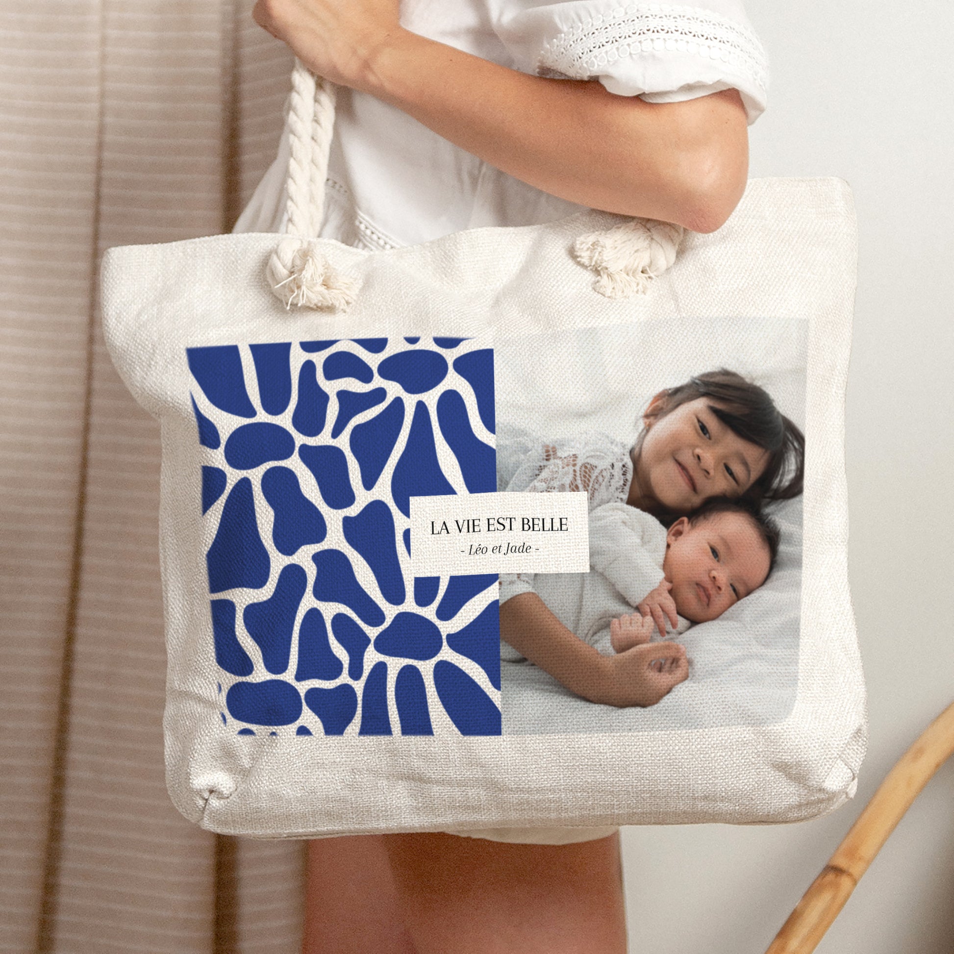 Sac cabas Objets Anse en corde Matisse photo N° 2