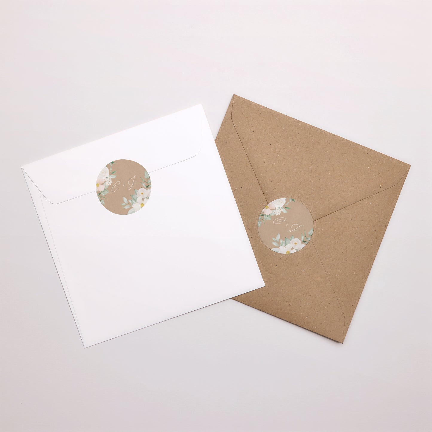 Sticker Mariage Rond Romance II photo N° 3