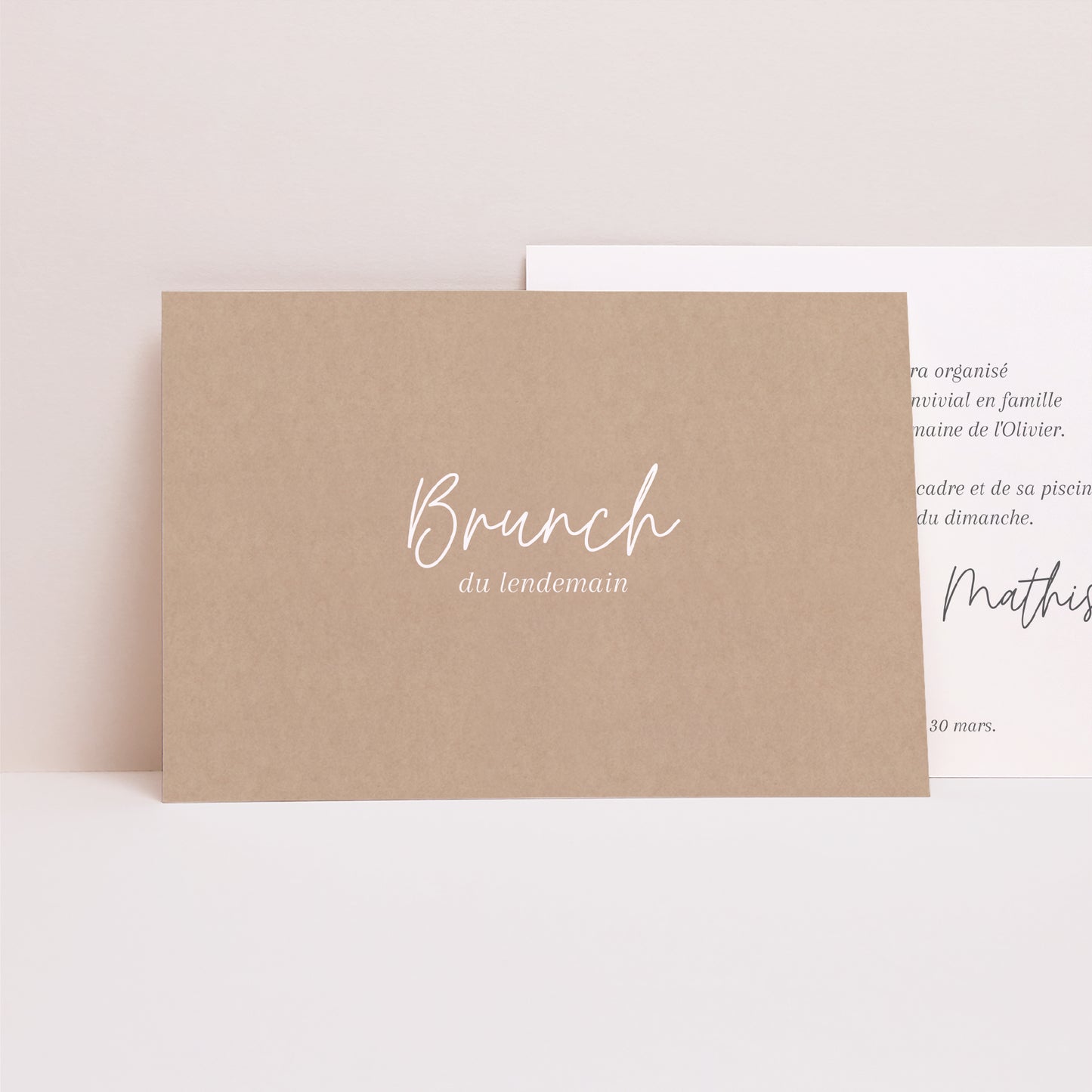 Invitations Mariage Paysage Shakespeare II photo N° 1