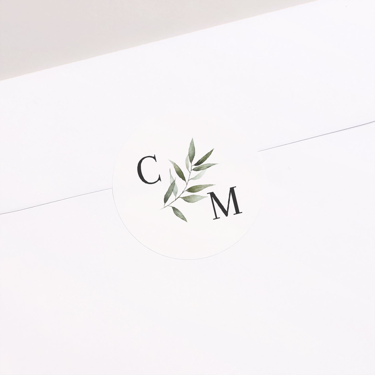Sticker Mariage Rond Majéline photo N° 1