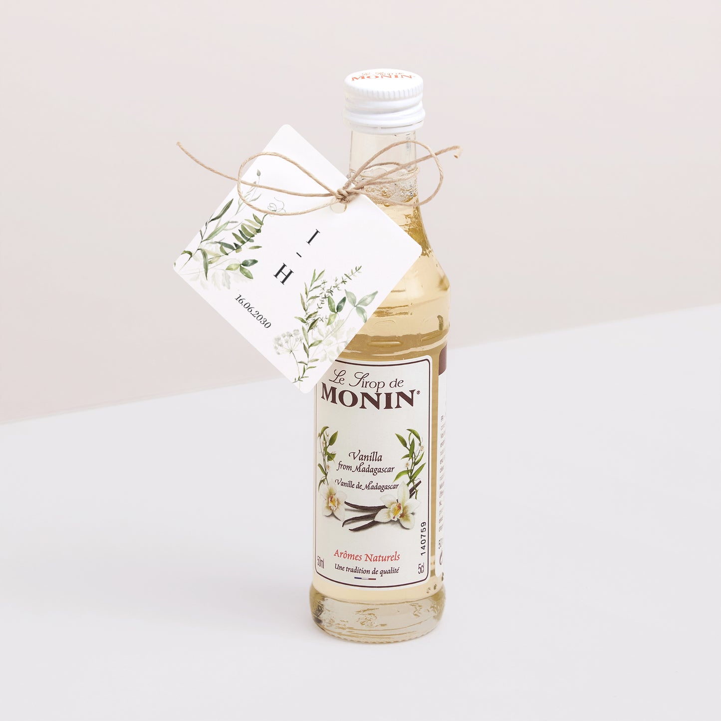 Etiquette perforée Mariage Carrée Séraline photo N° 3