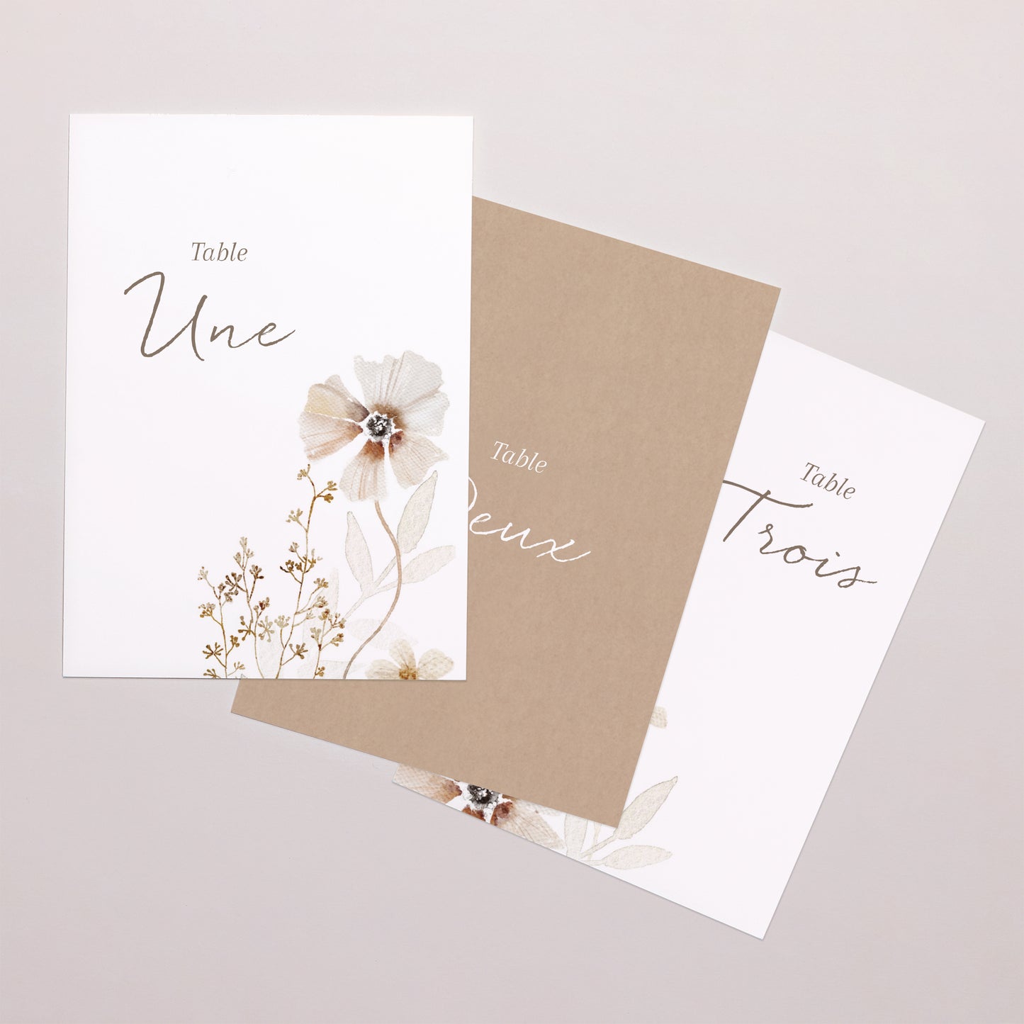 Marque table Mariage Rectangle Camélise photo N° 1