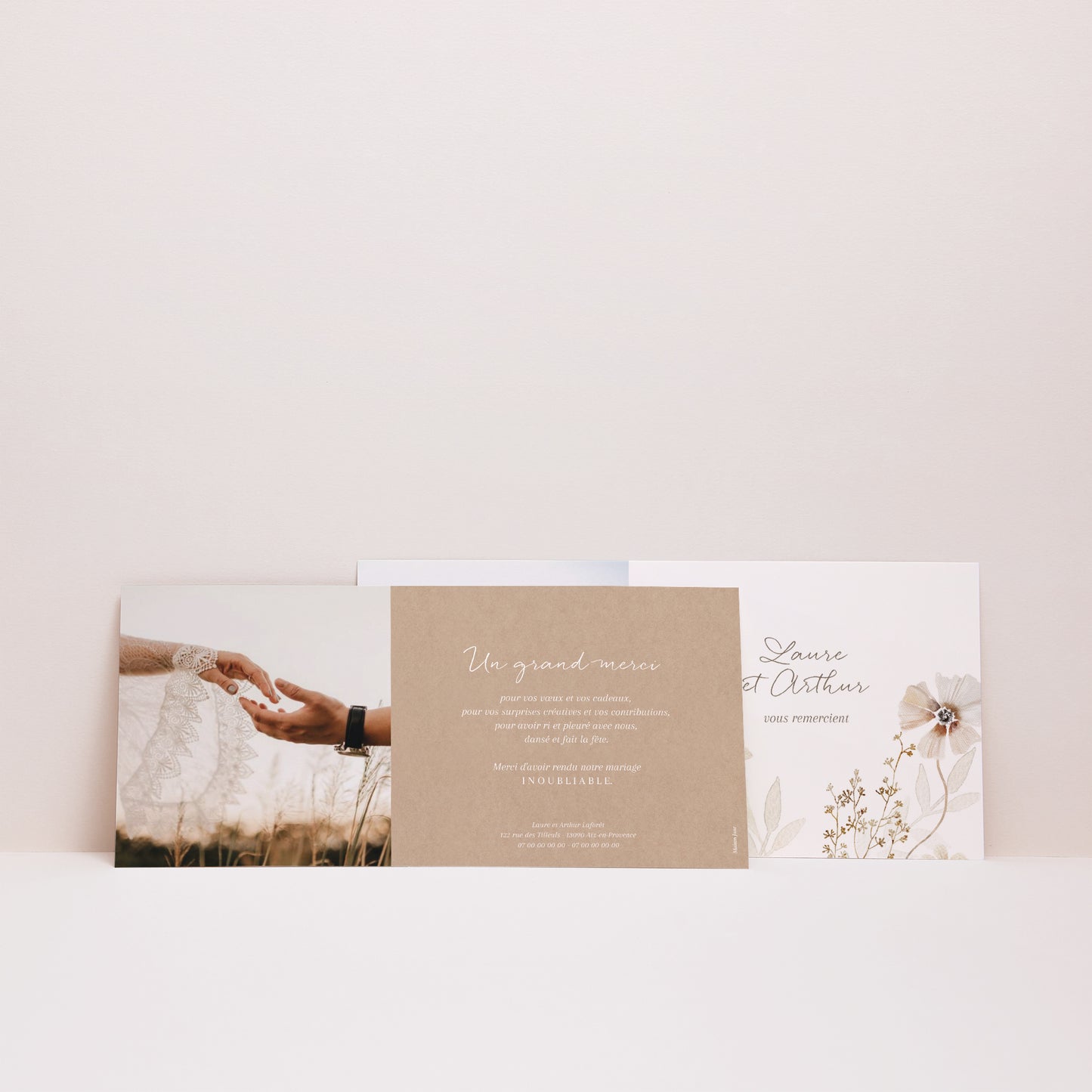 Remerciements Mariage Panoramique paysage Camélise photo N° 3