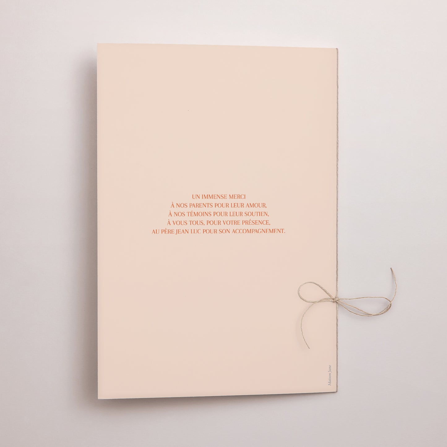 Livret de messe Mariage Double volet Amour toujours photo N° 3