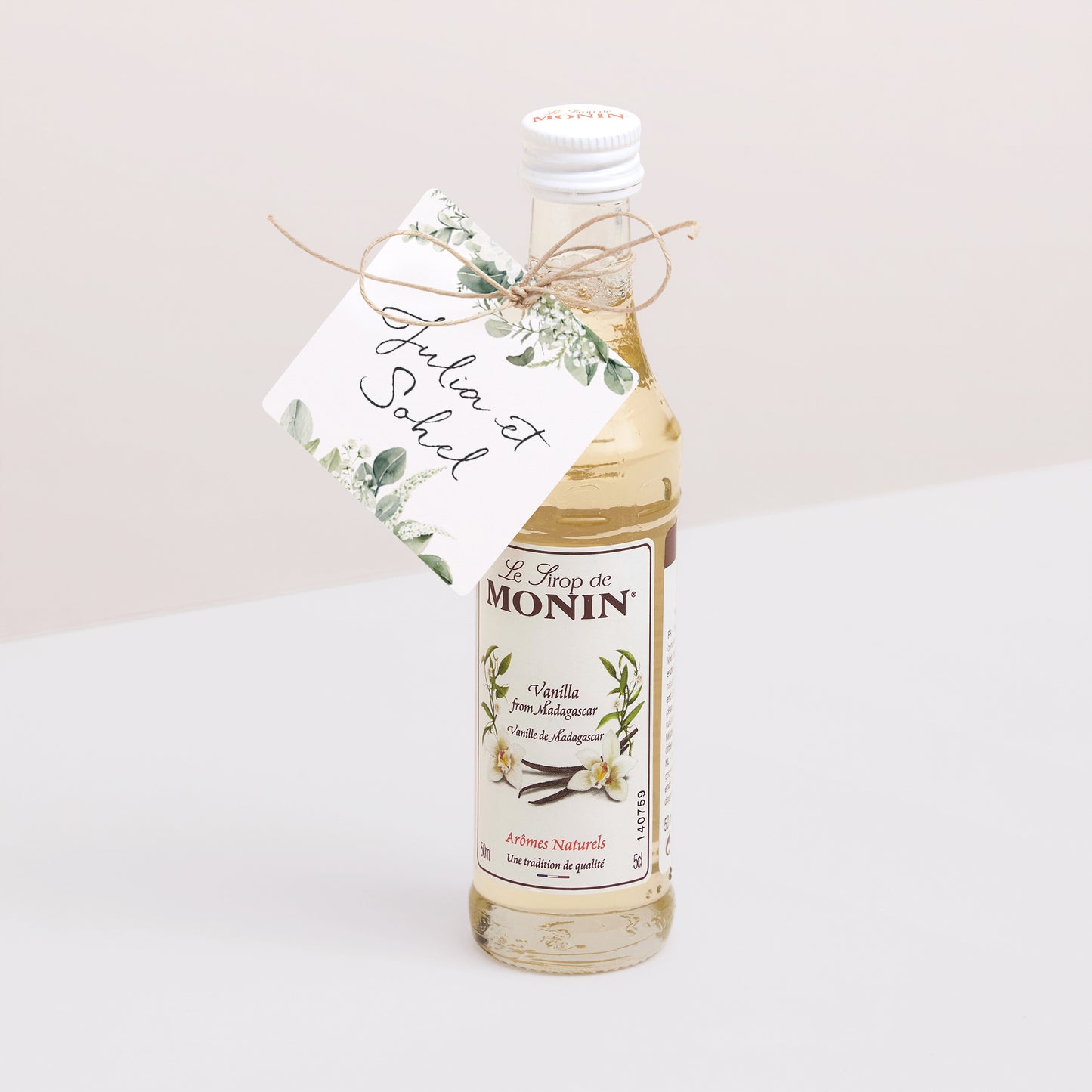 Etiquette perforée Mariage Carrée Naturel Romantique photo N° 3