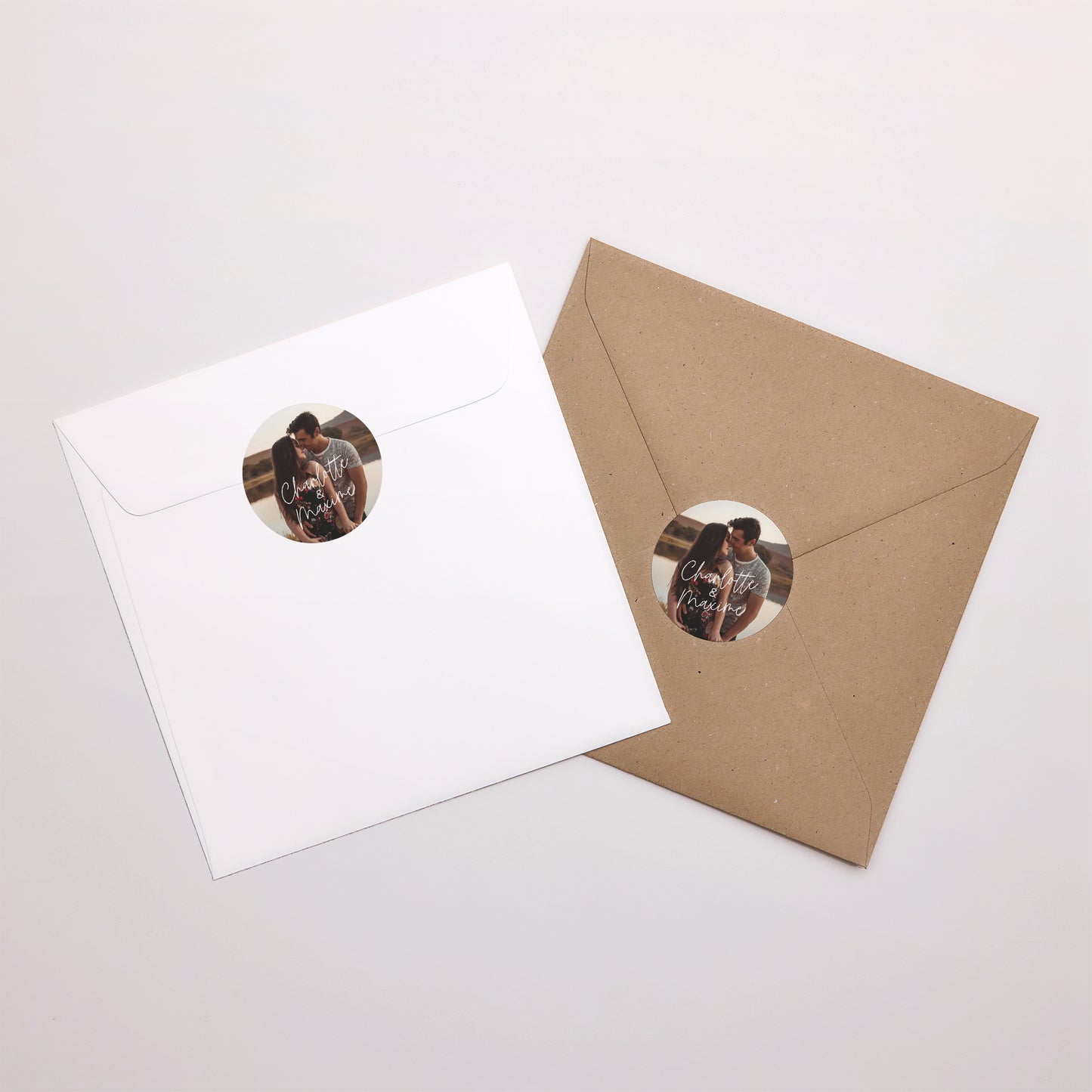 Sticker Mariage Rond For ever photo N° 3