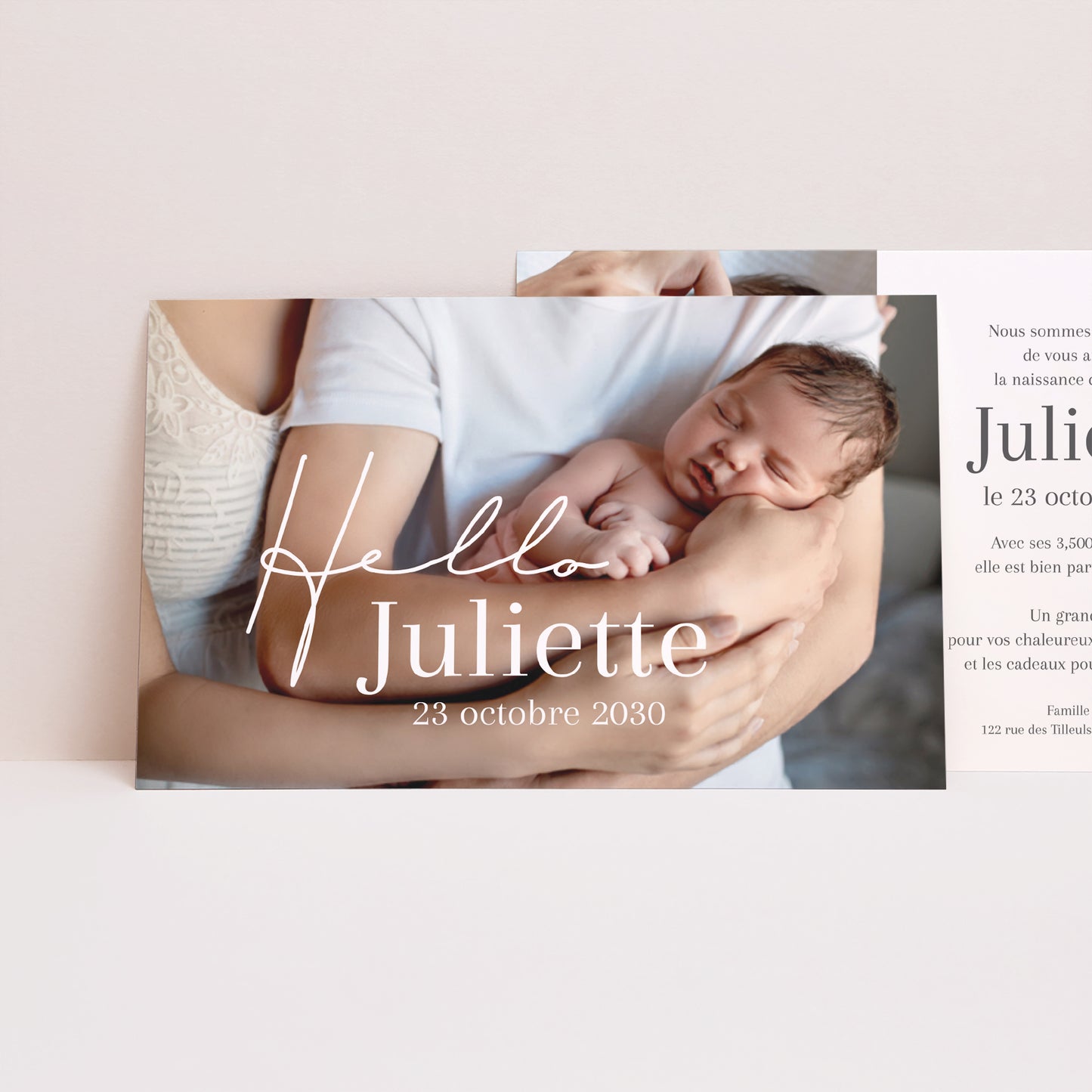 Faire-part Naissance Paysage Annette photo N° 1