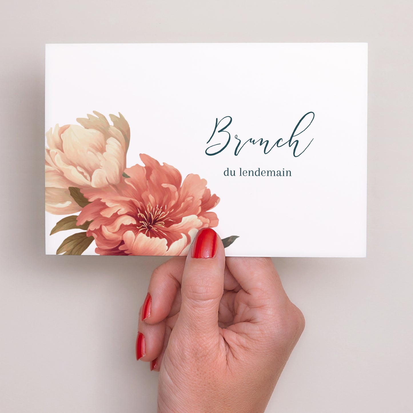 Invitations Mariage Paysage A l'anglaise photo N° 3