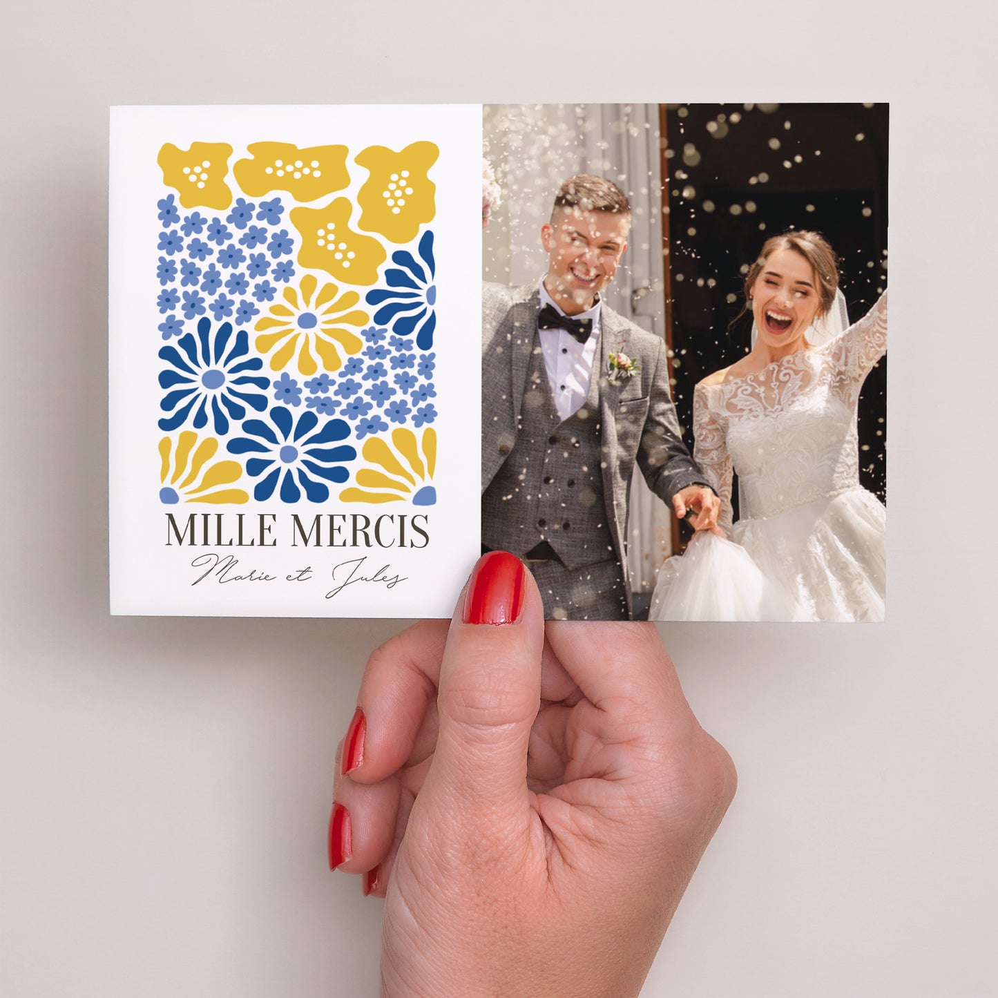 Remerciements Mariage Paysage Flowers by Matisse photo N° 3