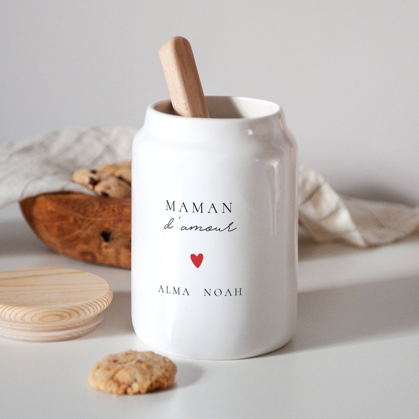 Pot en céramique Objets 65 cl Maman d'amour VI photo N° 3