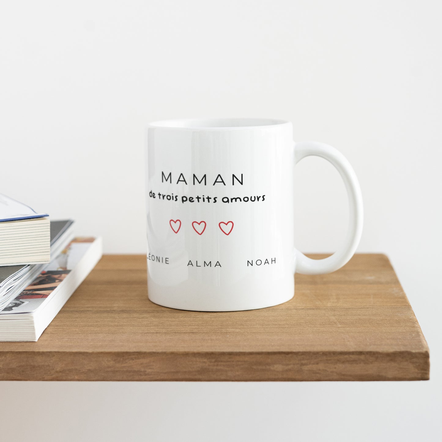 Mug Objets Blanc Petits amours photo N° 4