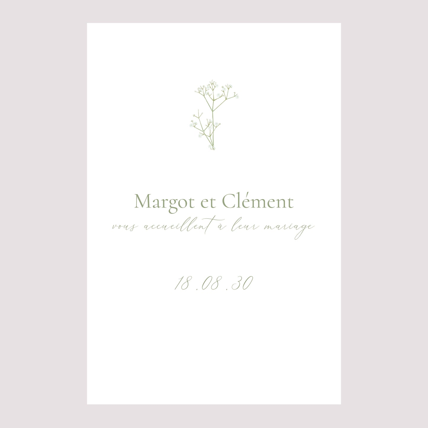 Panneau bienvenue Mariage Portrait 60 x 90 cm C'est l'été ! photo N° 2