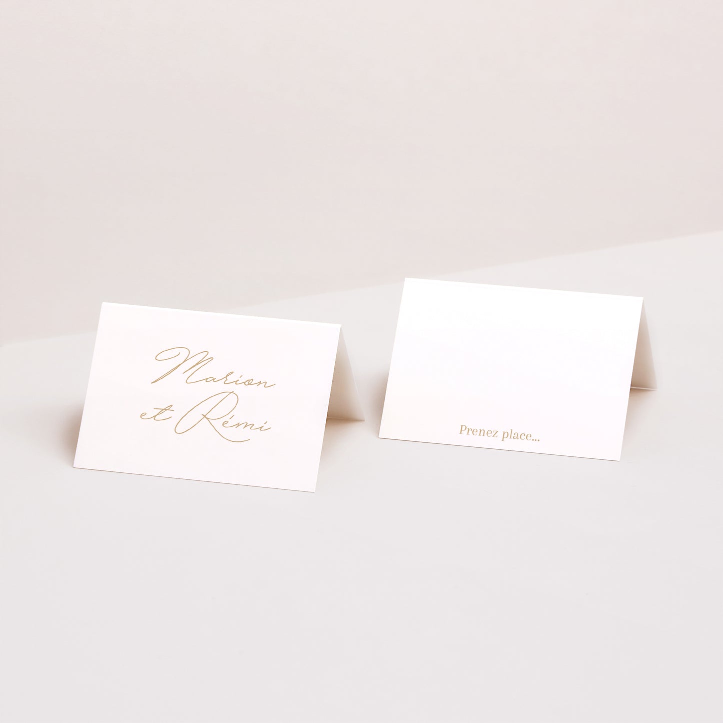 Marque-place Mariage 2 volets Un grand oui photo N° 1